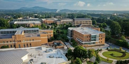 Birds eye view of Kennesaw Campus