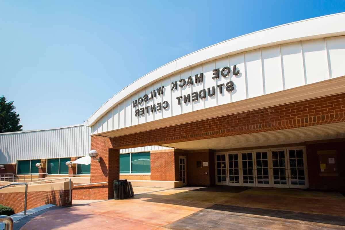 outside view of Joe Mack Wilson Student Center